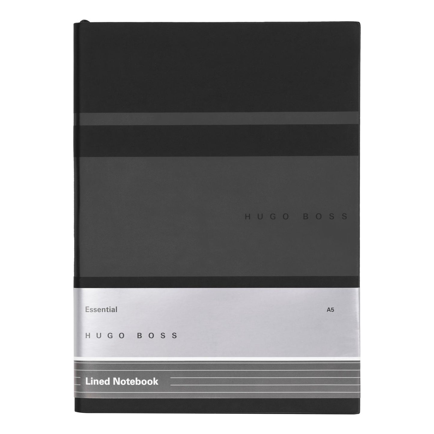 Hugo Boss Notizbuch A5 Essential Gear Matrix Black Lined