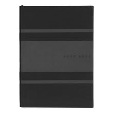 Lade das Bild in den Galerie-Viewer, Hugo Boss Notizbuch A5 Essential Gear Matrix Black Lined
