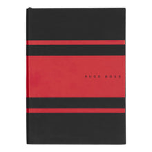 Lade das Bild in den Galerie-Viewer, Hugo Boss Notizbuch A5 Essential Gear Matrix Red Lined
