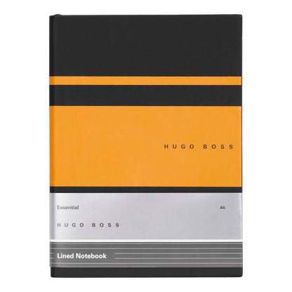 Hugo Boss Notizbuch A5 Essential Gear Matrix Yellow Lined