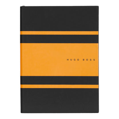 Hugo Boss Notizbuch A5 Essential Gear Matrix Yellow Lined