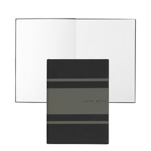 Lade das Bild in den Galerie-Viewer, Hugo Boss Notizbuch A5 Essential Gear Matrix Khaki Dots
