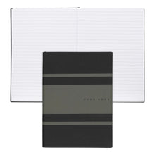 Lade das Bild in den Galerie-Viewer, Hugo Boss Notizbuch A5 Essential Gear Matrix Khaki Lined
