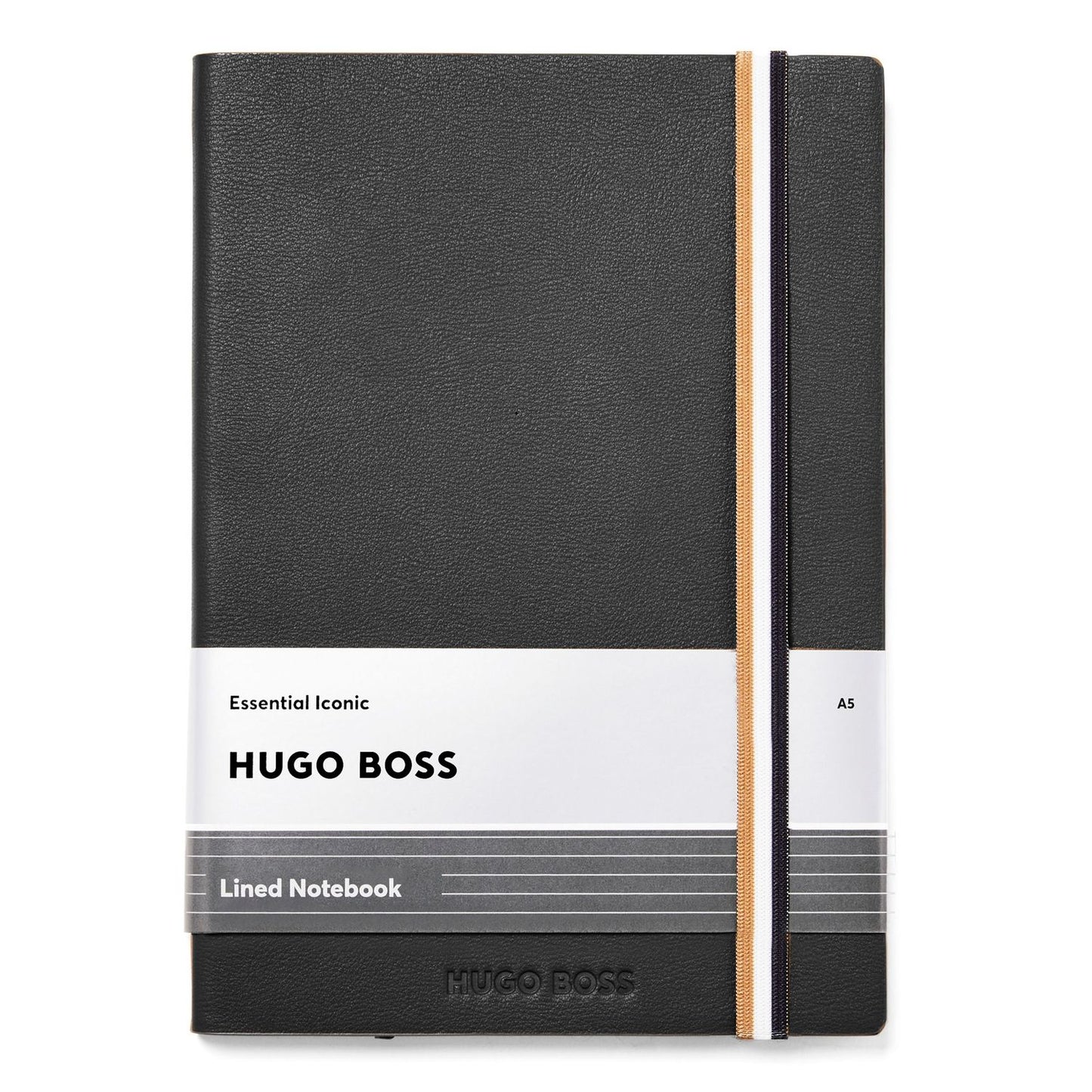 Hugo Boss Notizbuch A5 Iconic Black Lined