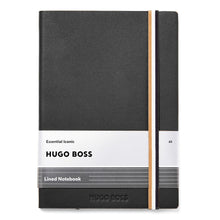 Lade das Bild in den Galerie-Viewer, Hugo Boss Notizbuch A5 Iconic Black Lined
