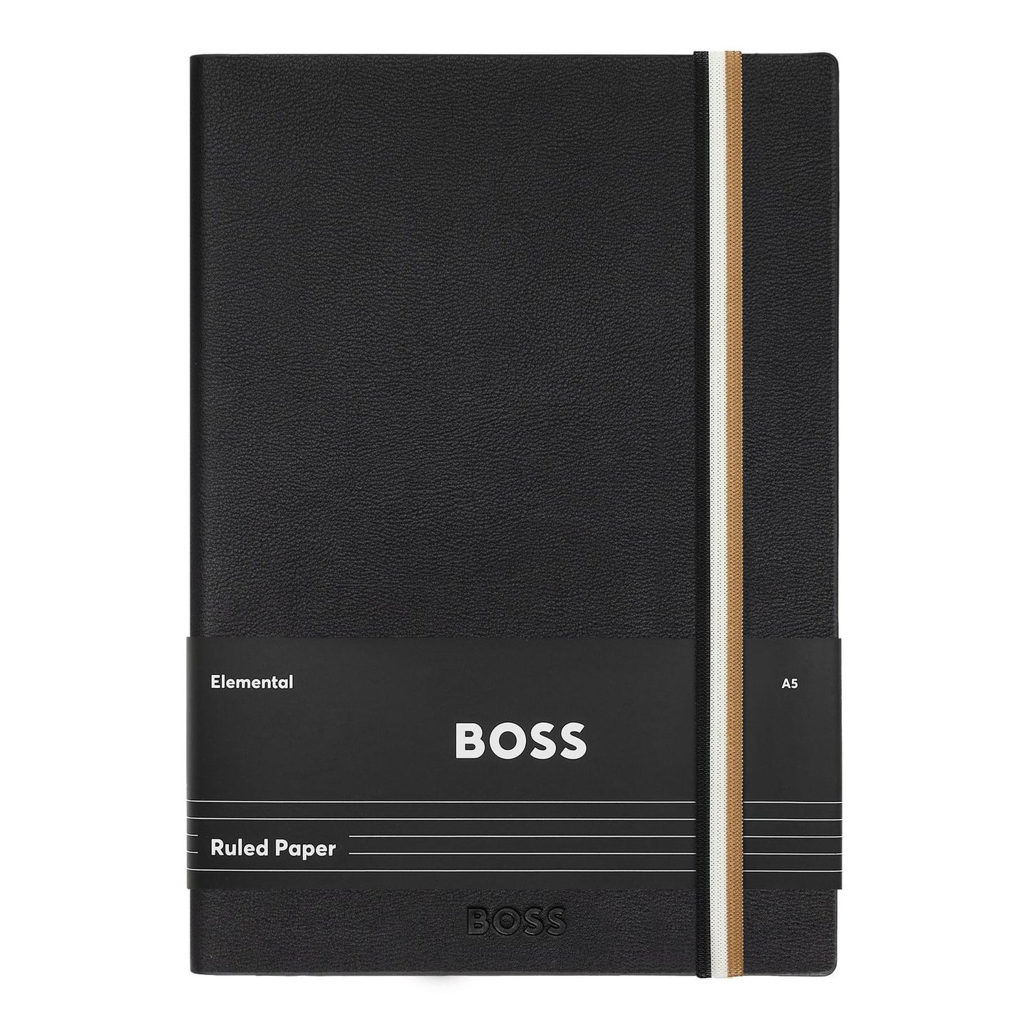 Hugo Boss Notizblock A5 Iconic Black Lined