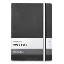 Lade das Bild in den Galerie-Viewer, Hugo Boss Notizbuch A5 Iconic Black Plain
