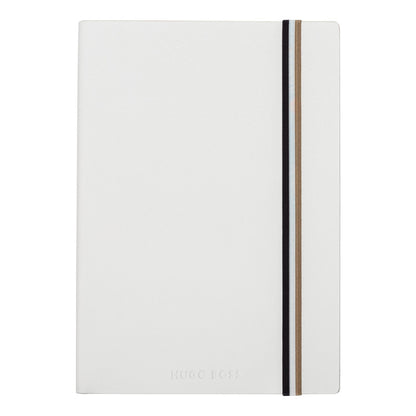 Hugo Boss Notizbuch A5 Iconic White Lined