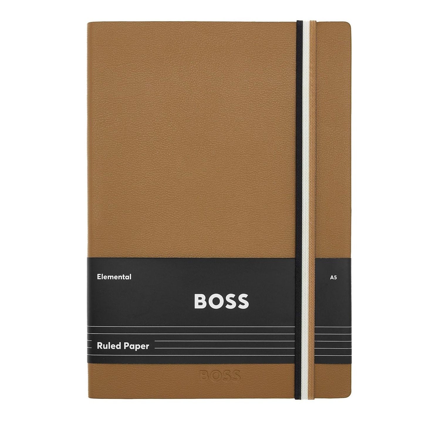 Hugo Boss Notizblock A5 Iconic Camel Lined