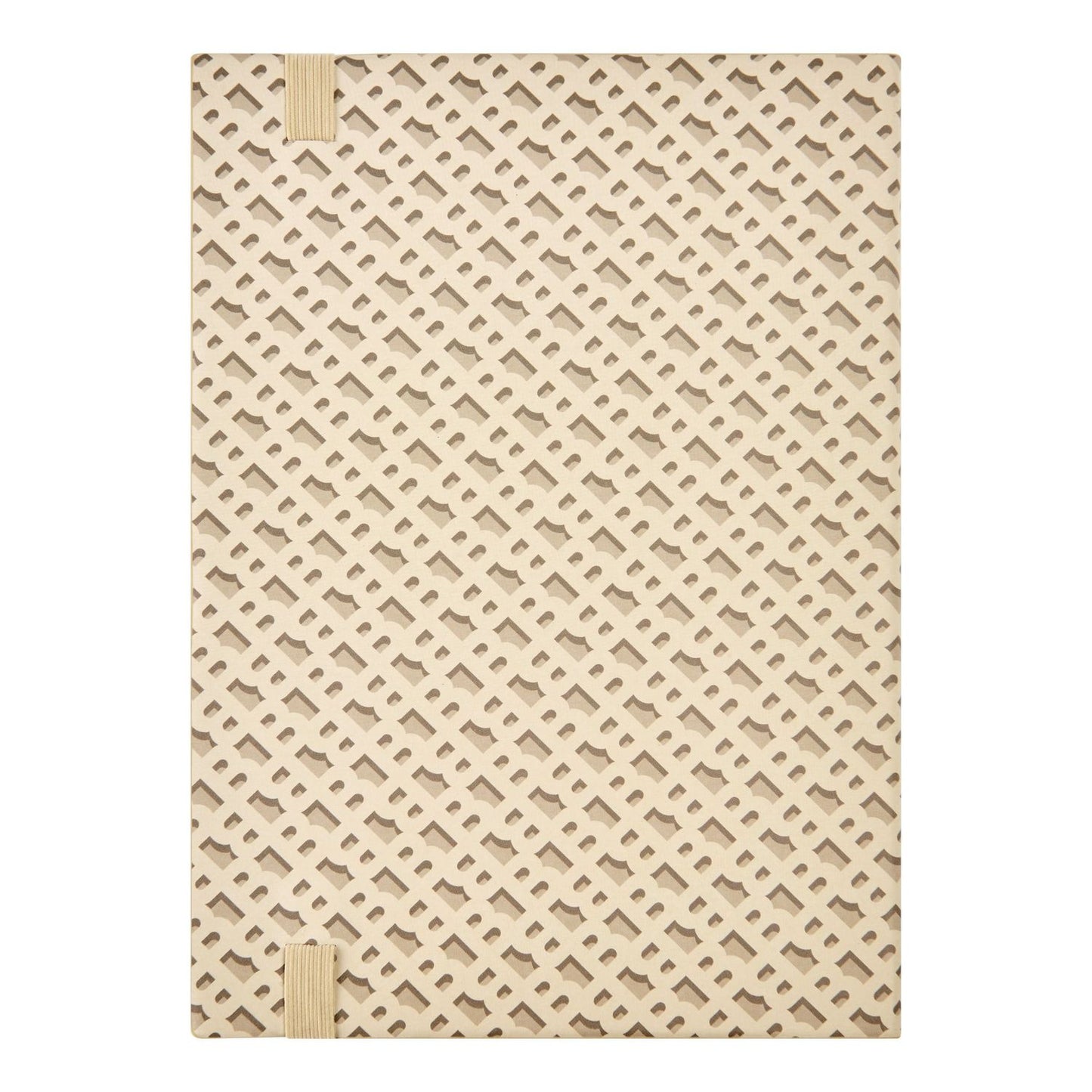 Hugo Boss A5 Notizbuch Monogram Cream Lined