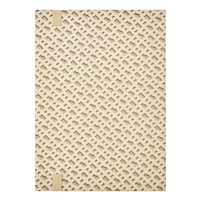 Hugo Boss A5 Notizbuch Monogram Cream Lined