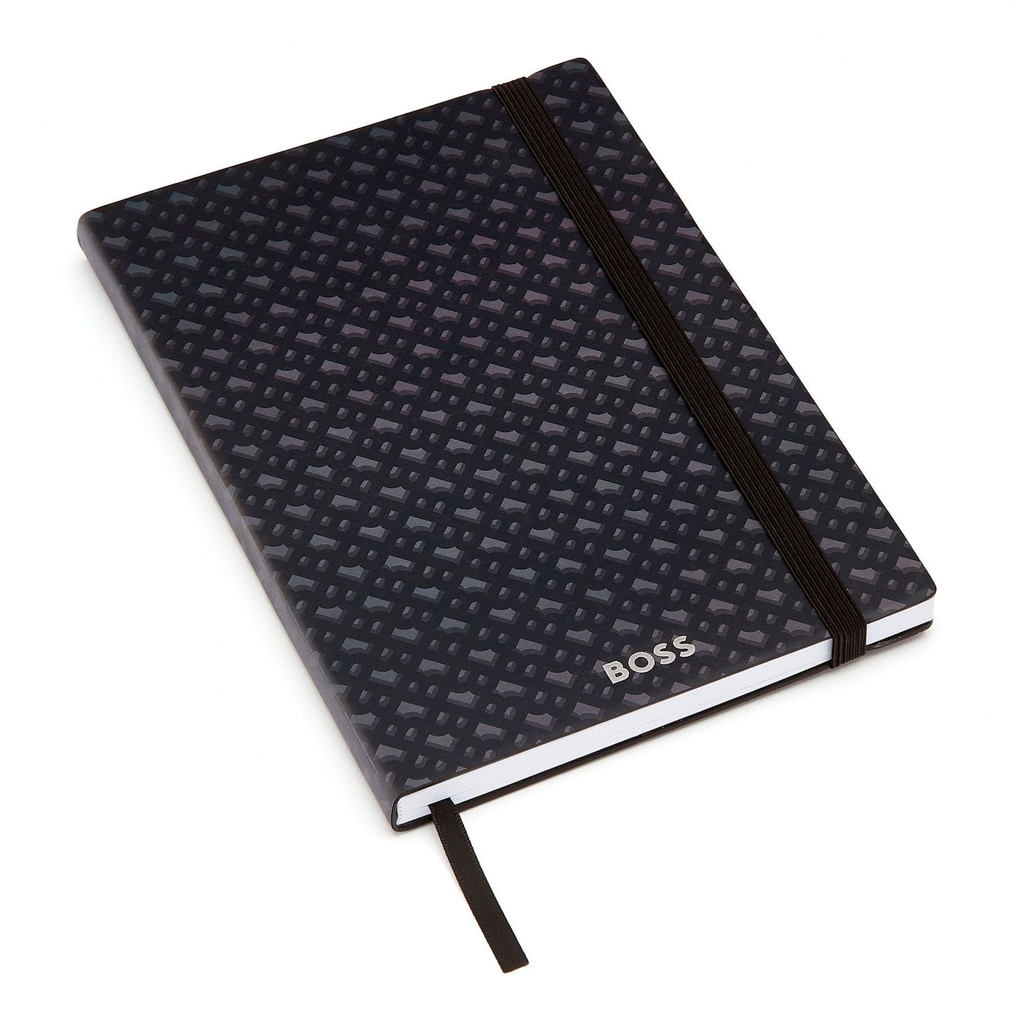 Hugo Boss A5 Notizbuch Monogram Grey Lined