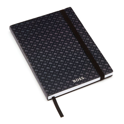 Hugo Boss A5 Notizbuch Monogram Grey Lined