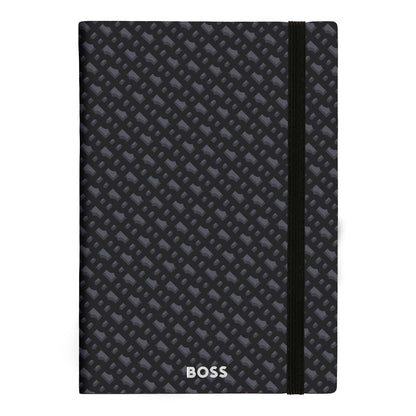 Hugo Boss A5 Notizbuch Monogram Grey Lined