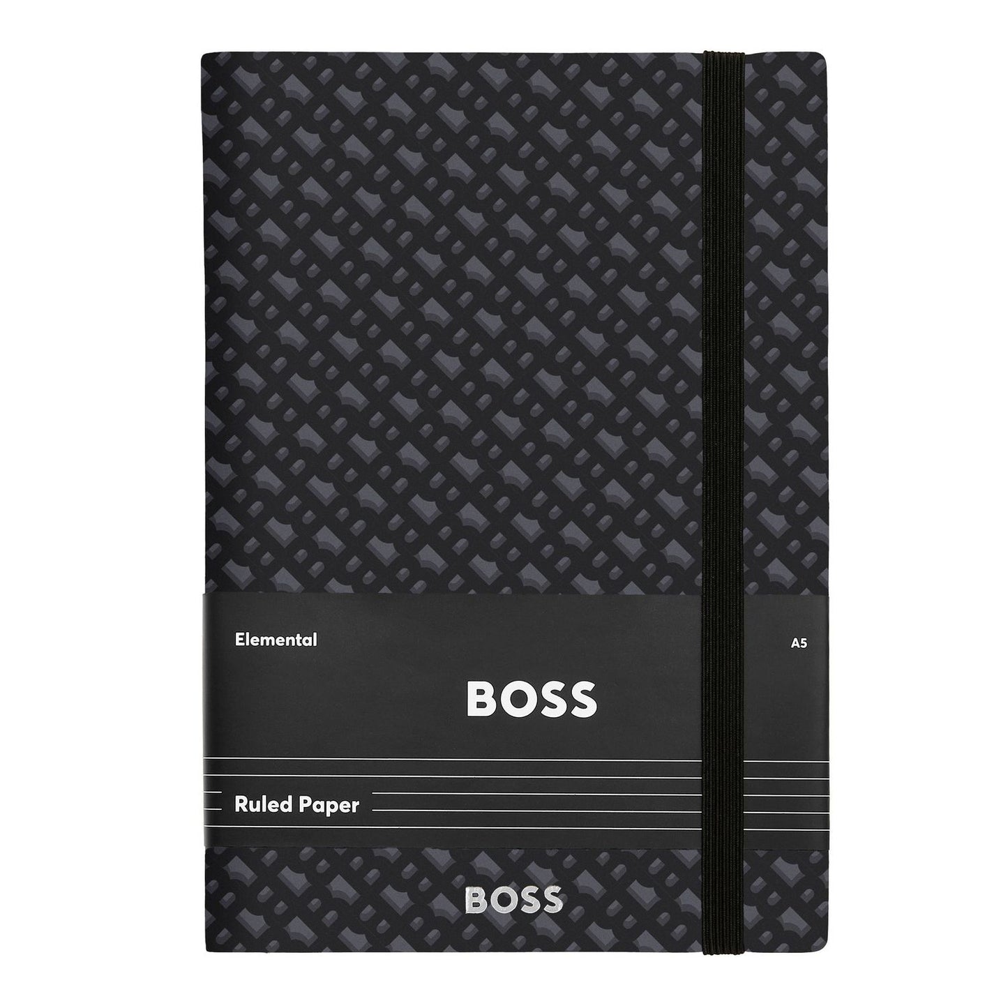 Hugo Boss A5 Notizbuch Monogram Grey Lined