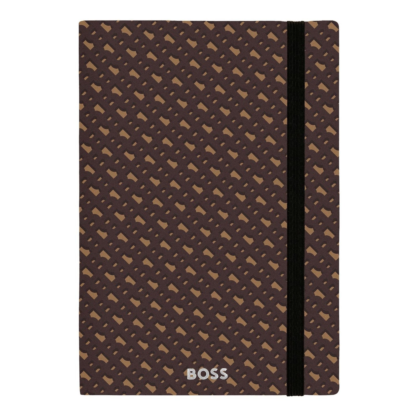Hugo Boss A5 Notizbuch Monogram Camel Lined