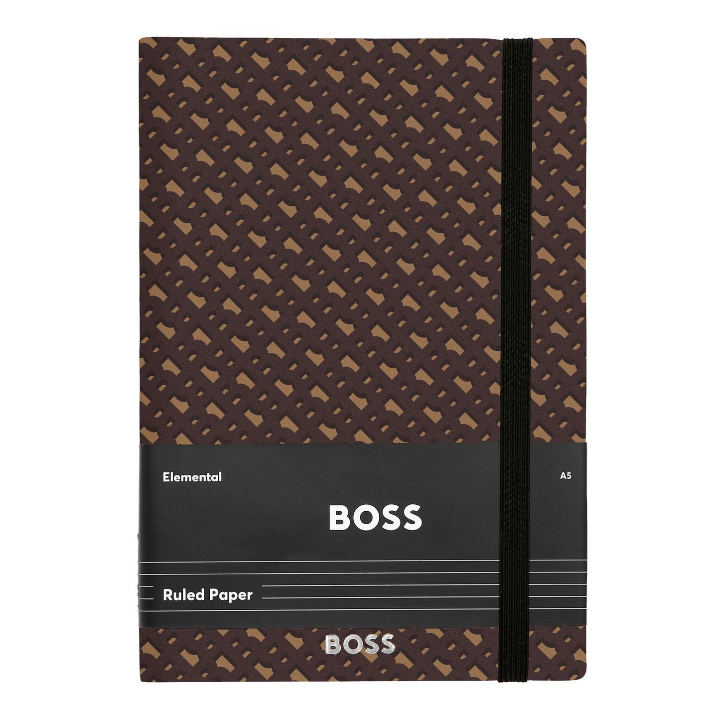 Hugo Boss A5 Notizbuch Monogram Camel Lined