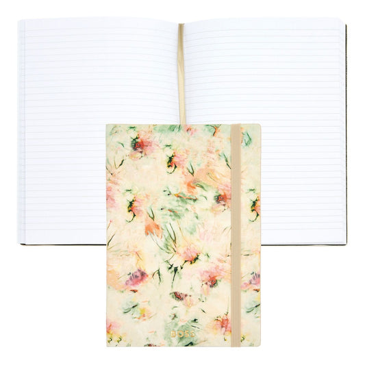 Hugo Boss A5 Notizbuch Tie-dye Flower Cream Lined