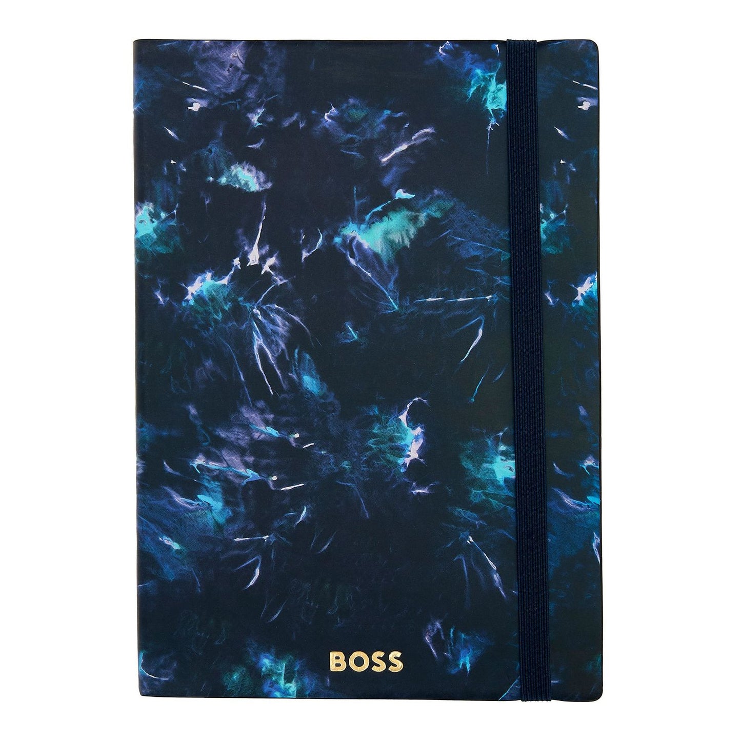 Hugo Boss A5 Notizbuch Tie-dye Flower Navy Lined