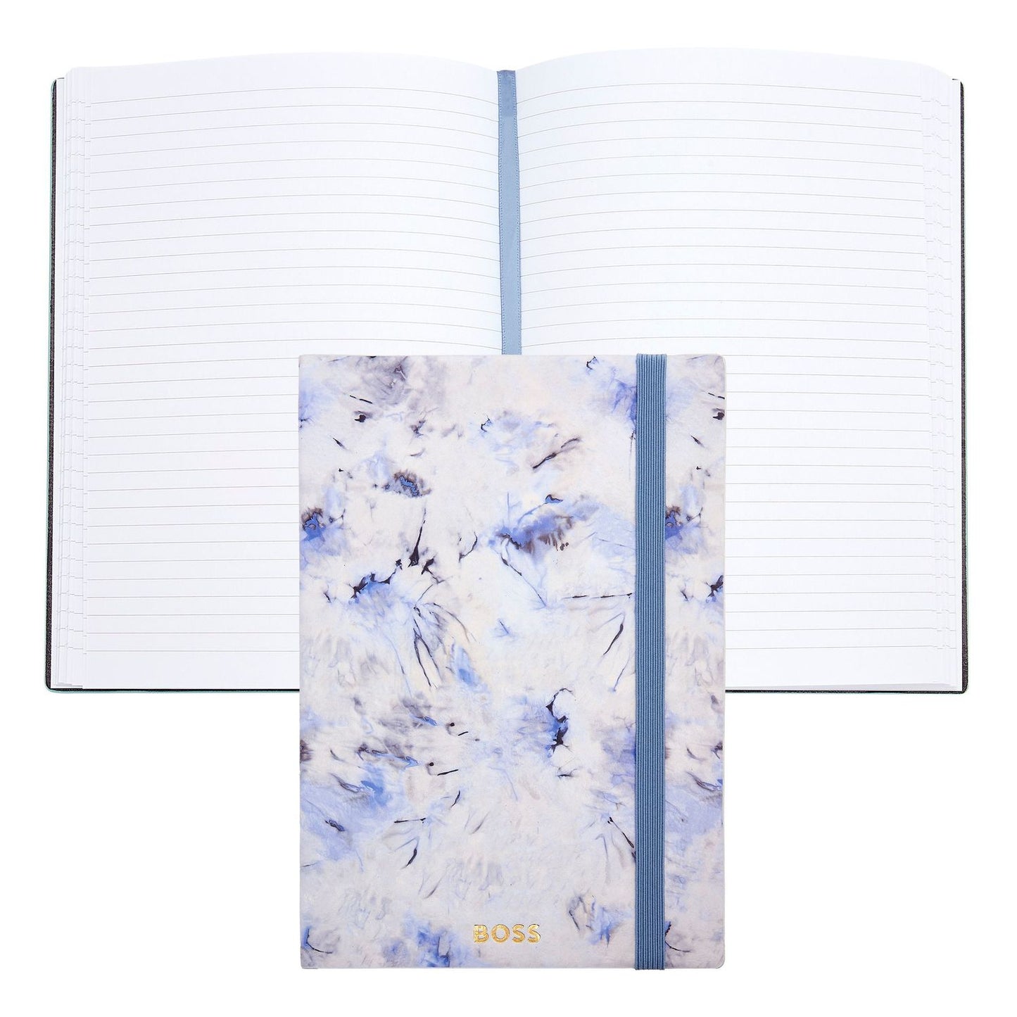 Hugo Boss A5 Notizbuch Tie-dye Flower Violet Lined