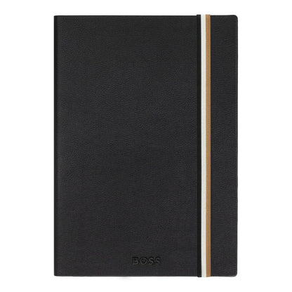Hugo Boss A5 Notizbuch Iconic Black Agenda