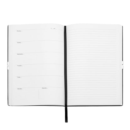 Hugo Boss A5 Notizbuch Iconic Black Agenda