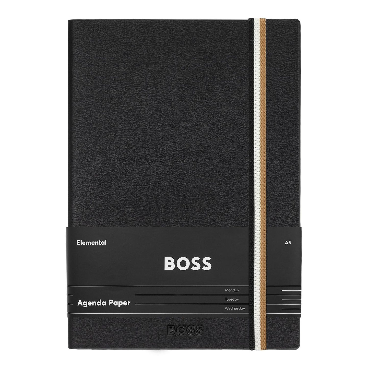 Hugo Boss A5 Notizbuch Iconic Black Agenda