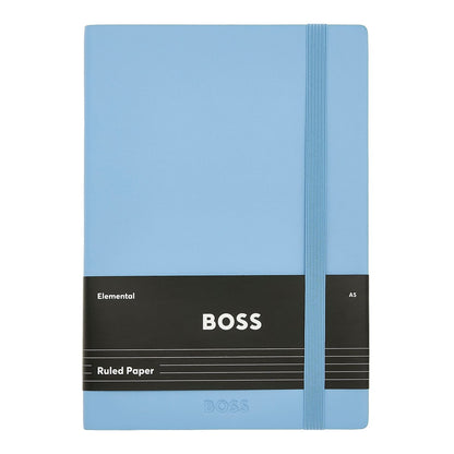 Hugo Boss A5 Notizbuch Pastel Classic Light Blue Lined
