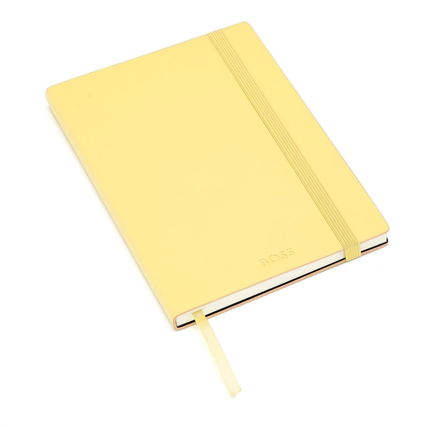 Hugo Boss A5 Notizbuch Pastel Classic Light Yellow Lined
