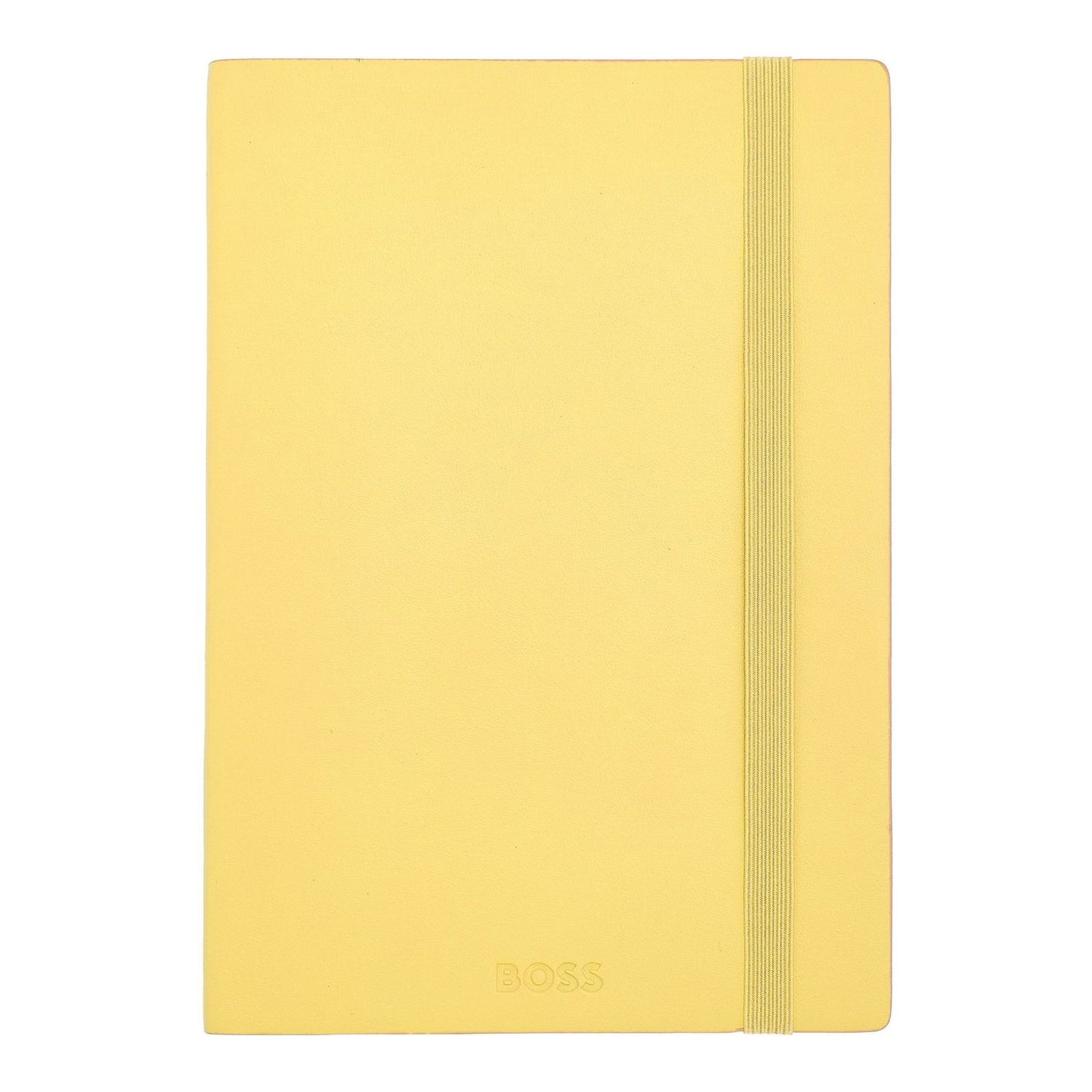 Hugo Boss A5 Notizbuch Pastel Classic Light Yellow Lined