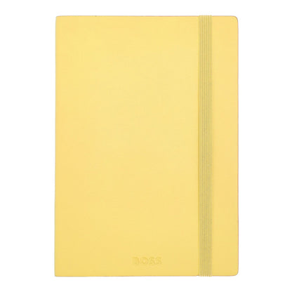 Hugo Boss A5 Notizbuch Pastel Classic Light Yellow Lined