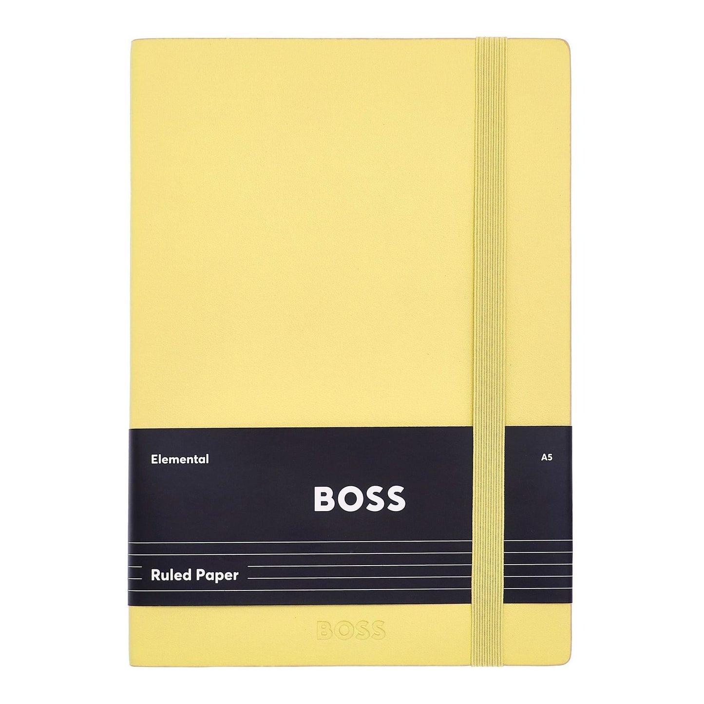 Hugo Boss A5 Notizbuch Pastel Classic Light Yellow Lined