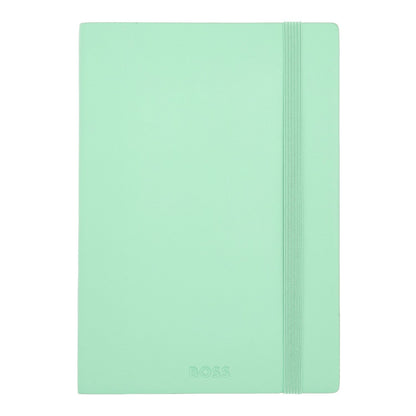 Hugo Boss A5 Notizbuch Pastel Classic Light Green Lined