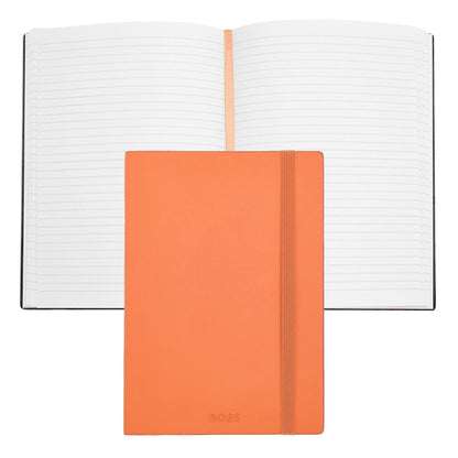 Hugo Boss A5 Notizbuch Pastel Classic Light Orange Lined