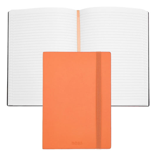 Hugo Boss A5 Notizbuch Pastel Classic Light Orange Lined
