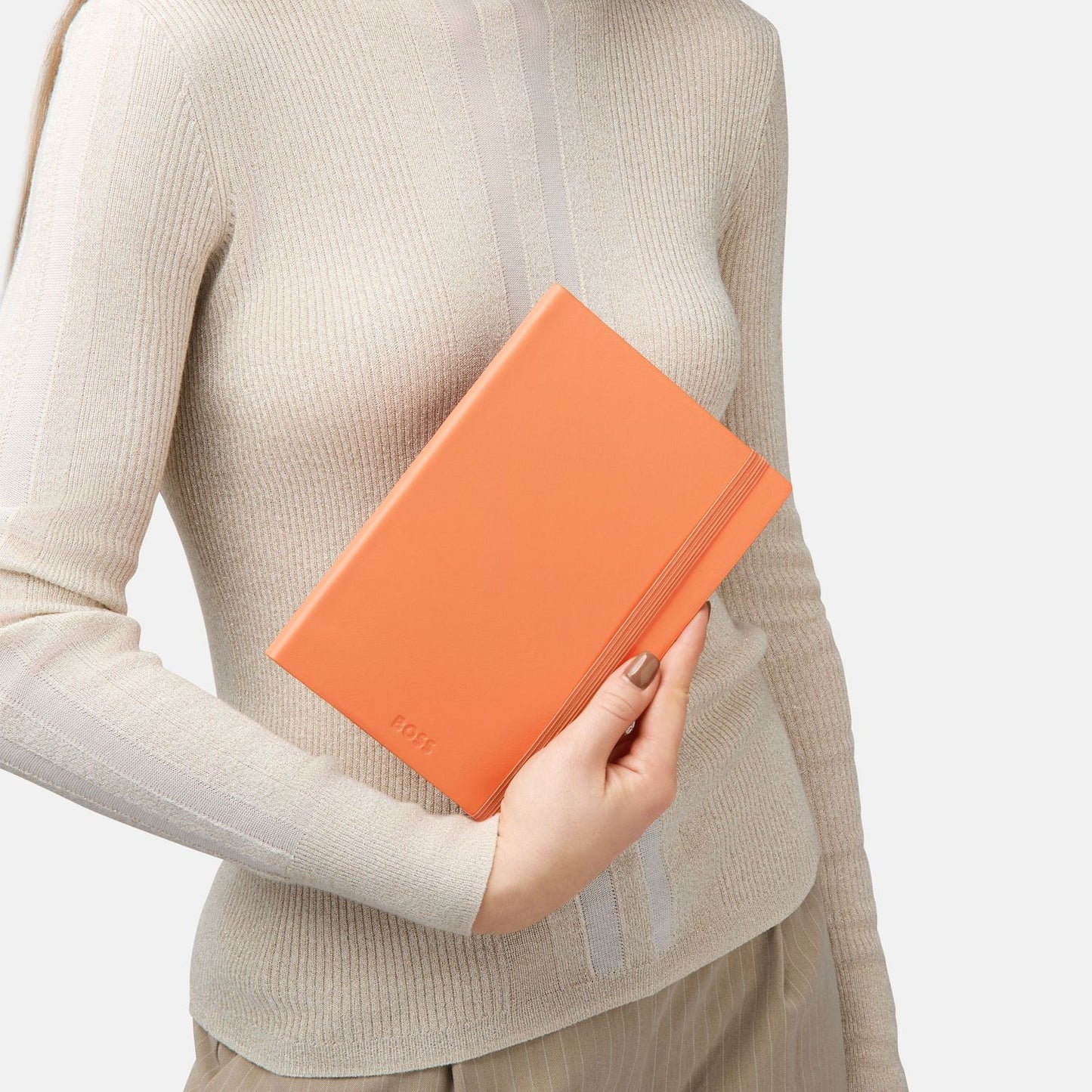 Hugo Boss A5 Notizbuch Pastel Classic Light Orange Lined