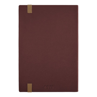 Hugo Boss A5 Notizbuch Varsity Burgundy Lined