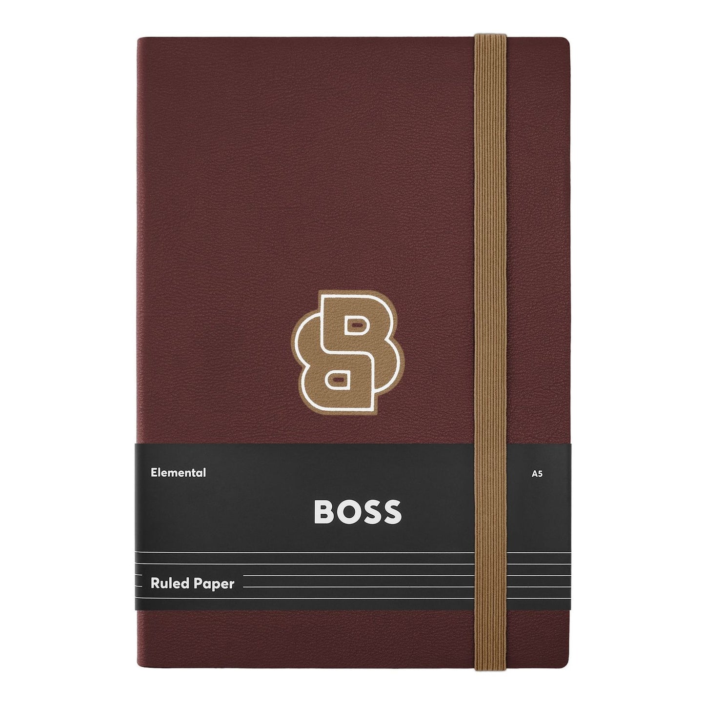 Hugo Boss A5 Notizbuch Varsity Burgundy Lined