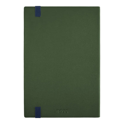 Hugo Boss A5 Notizbuch Varsity Forest Green Lined