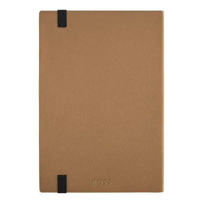 Hugo Boss A5 Notizbuch Varsity Camel Lined