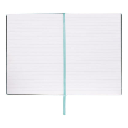 Hugo Boss A5 Notizbuch Holographic Flower Light Blue Lined