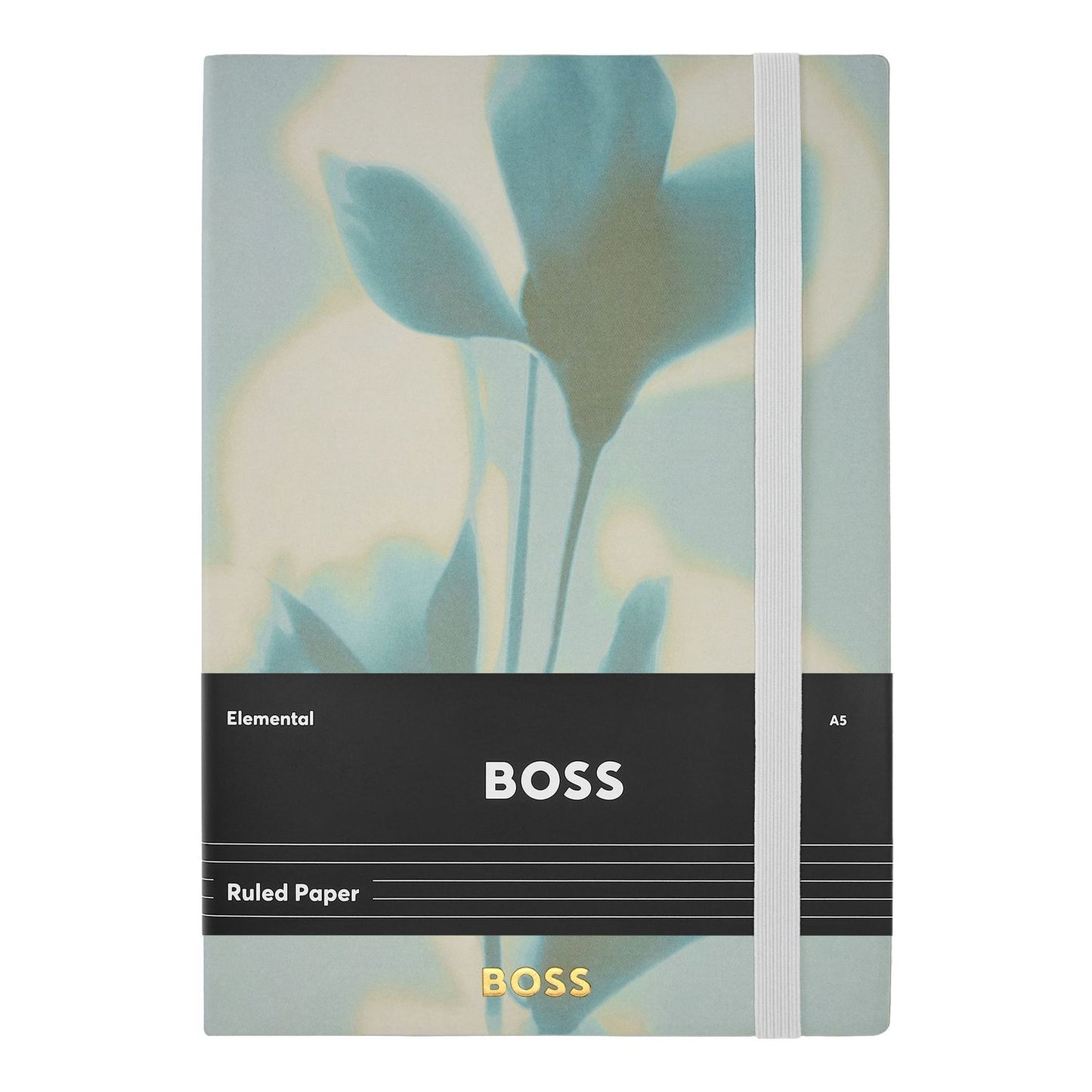 Hugo Boss A5 Notizbuch Holographic Flower Light Green Lined