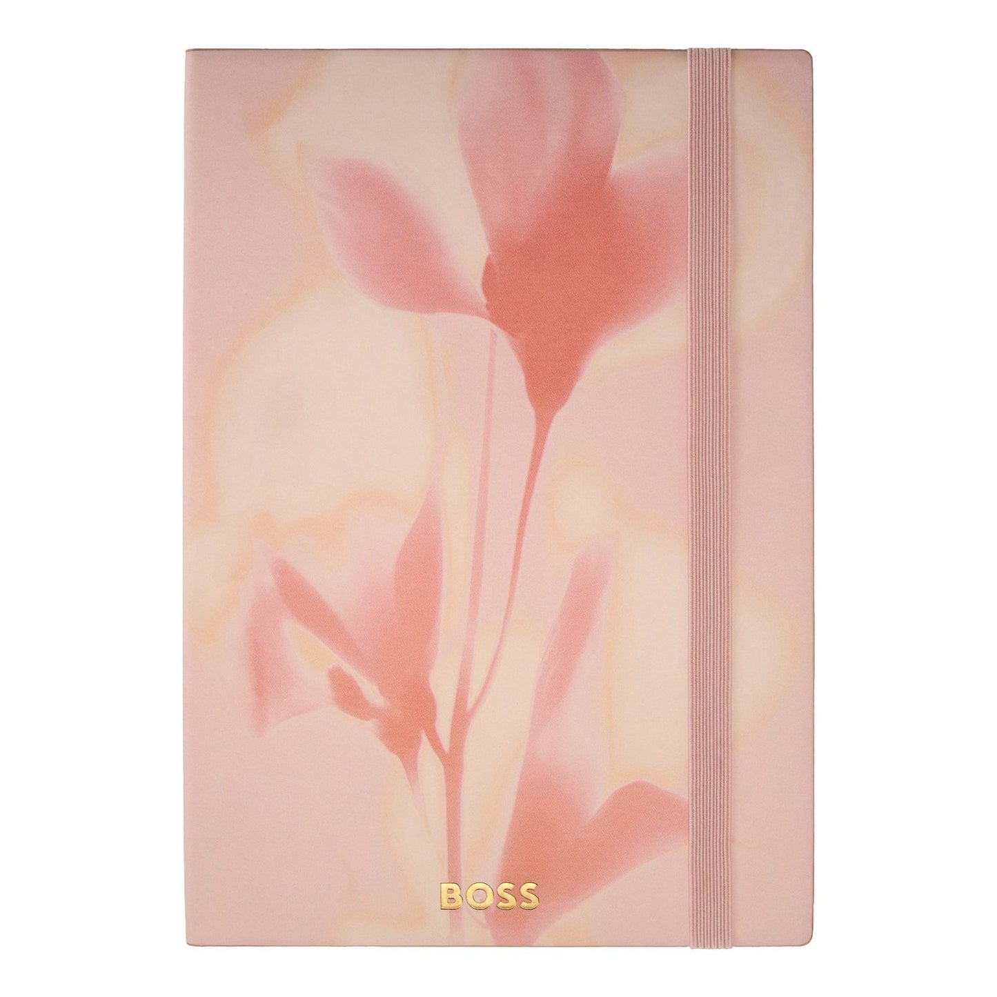 Hugo Boss A5 Notizbuch Holographic Flower Nude Lined
