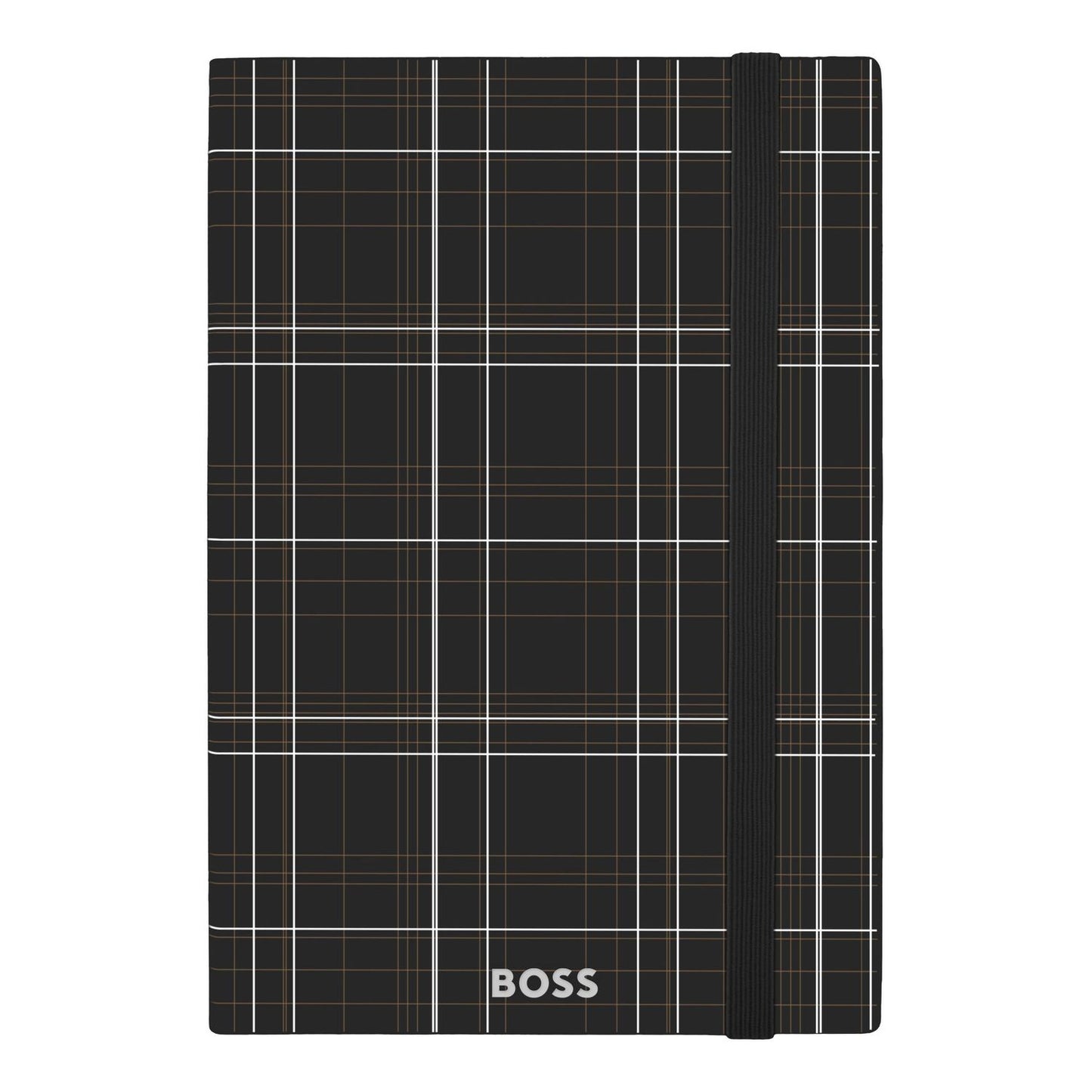 Hugo Boss A5 Notizbuch Checkered Black Lined