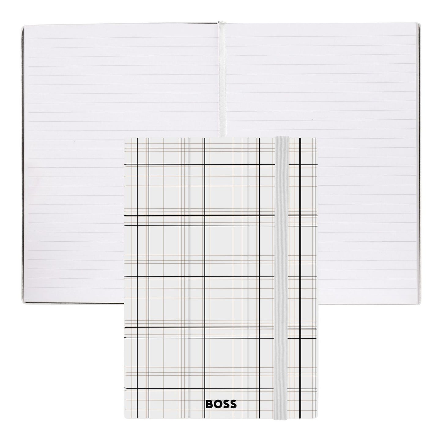 Hugo Boss A5 Notizbuch Checkered White Lined