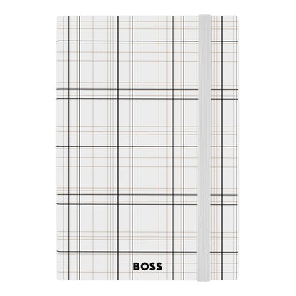 Hugo Boss A5 Notizbuch Checkered White Lined