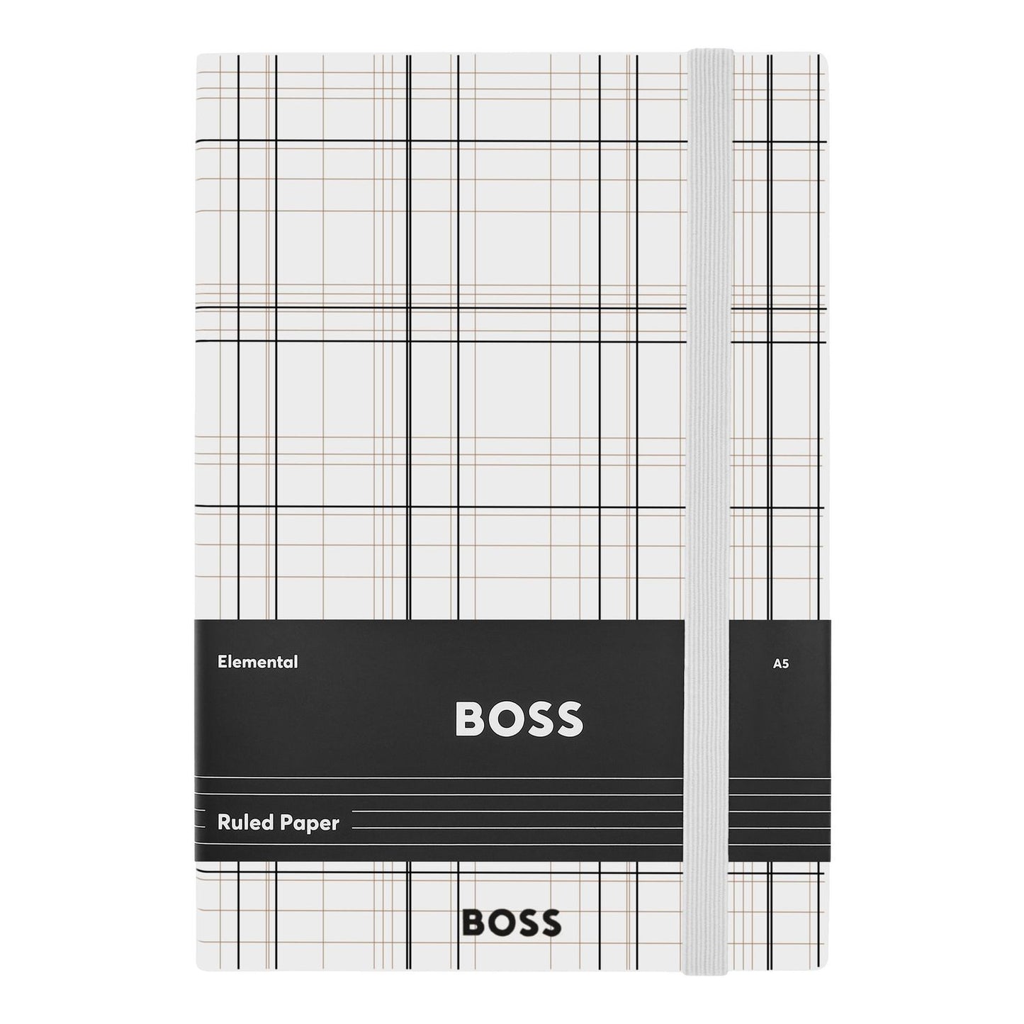 Hugo Boss A5 Notizbuch Checkered White Lined