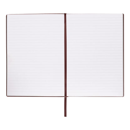 Hugo Boss A5 Notizbuch Checkered Burgundy Lined