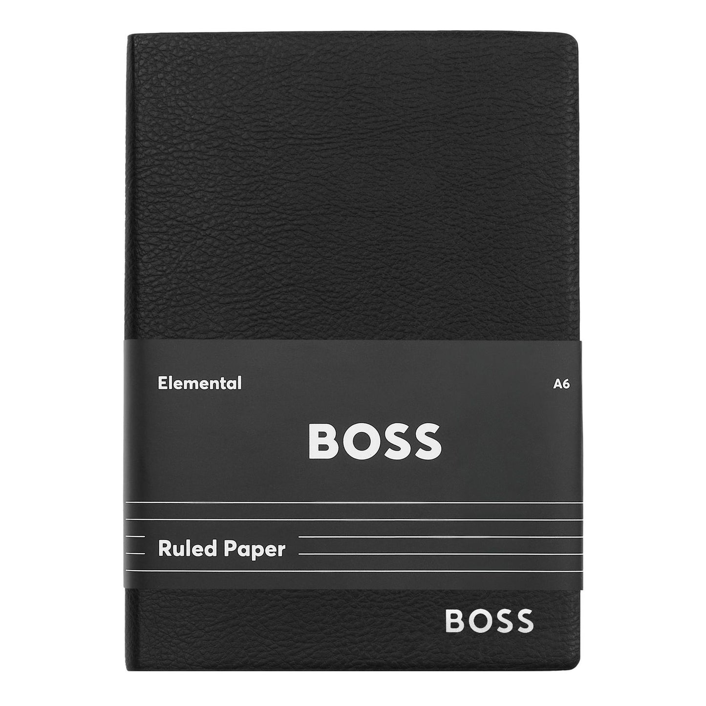 Hugo Boss Notizblock A6 Essential Black Lined