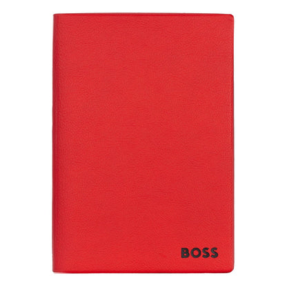 Hugo Boss Notizblock A6 Essential Red Lined
